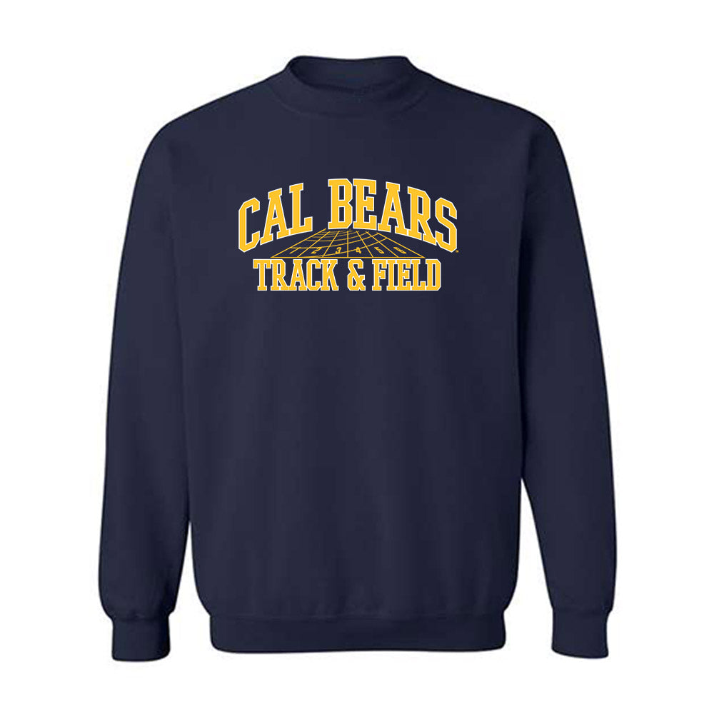 UC Berkeley - NCAA Women's Track & Field : Grace Reinhardt-Perez - Sports Shersey Crewneck Sweatshirt-0