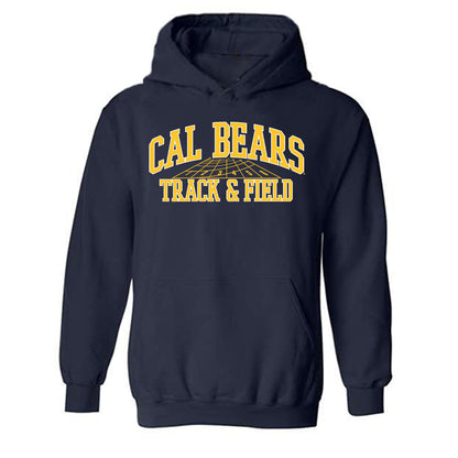 UC Berkeley - NCAA Women's Track & Field : Grace Reinhardt-Perez - Sports Shersey Hooded Sweatshirt-0
