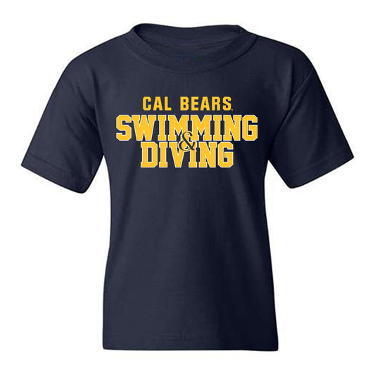 UC Berkeley - NCAA Men's Swimming & Diving : Edward Huang - Sports Shersey Youth T-Shirt-0