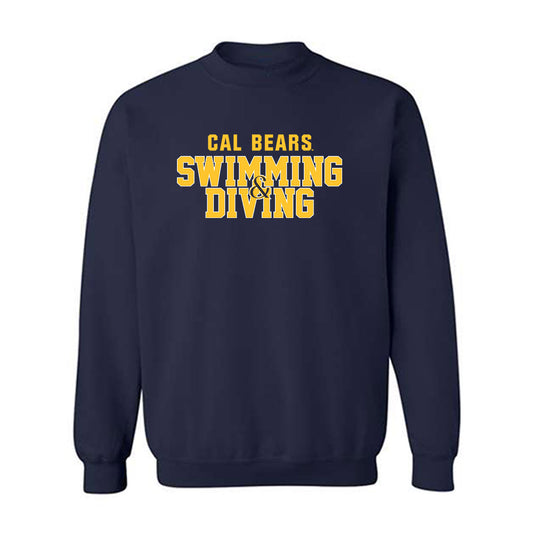 UC Berkeley - NCAA Men's Swimming & Diving : Dar Lavrenko - Sports Shersey Crewneck Sweatshirt-0