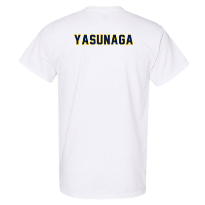 UC Berkeley - NCAA Men's Gymnastics : Tucker Yasunaga - Sports Shersey T-Shirt-1