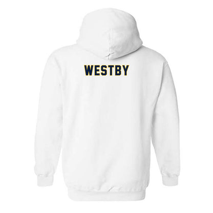 UC Berkeley - NCAA Women's Track & Field : Jaya Westby - Sports Shersey Hooded Sweatshirt-1