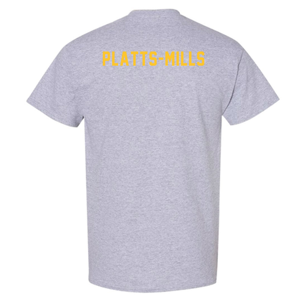 UC Berkeley - NCAA Men's Swimming & Diving : Ian Platts-Mills - Sports Shersey T-Shirt-1