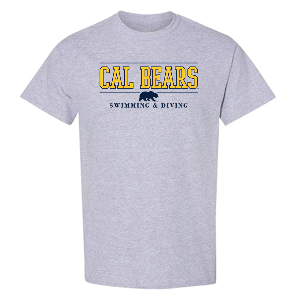 UC Berkeley - NCAA Men's Swimming & Diving : Ian Platts-Mills - Sports Shersey T-Shirt-0