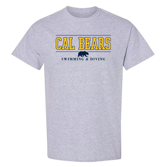 UC Berkeley - NCAA Men's Swimming & Diving : Dar Lavrenko - Sports Shersey T-Shirt-0