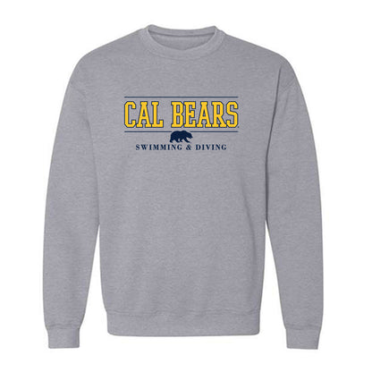 UC Berkeley - NCAA Men's Swimming & Diving : Ian Platts-Mills - Sports Shersey Crewneck Sweatshirt-0