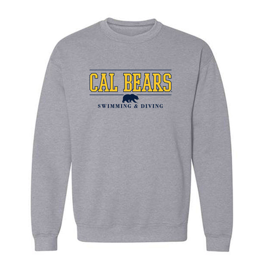 UC Berkeley - NCAA Men's Swimming & Diving : Ian Platts-Mills - Sports Shersey Crewneck Sweatshirt-0