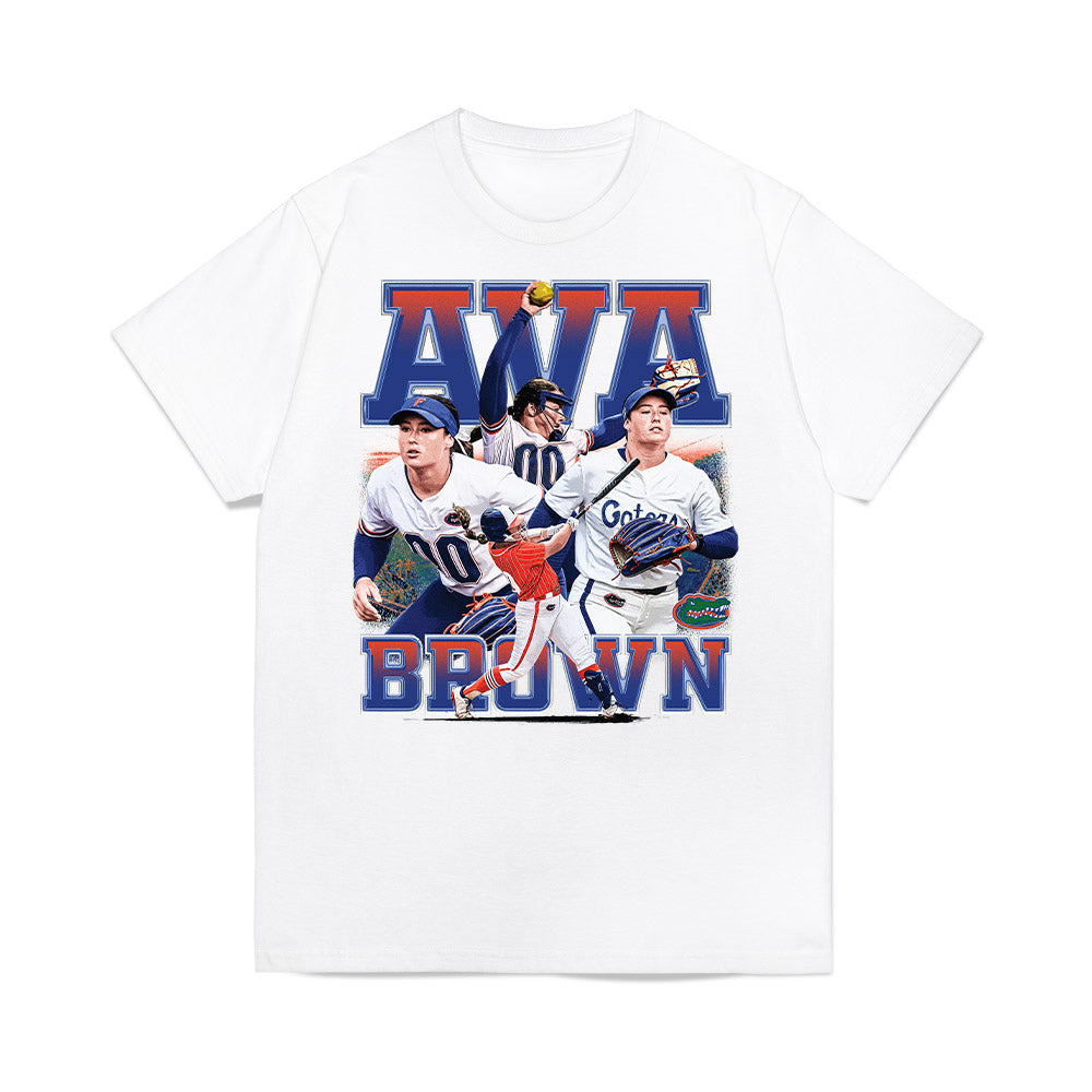 Florida - NCAA Softball : Ava Brown - Collage Premium T-Shirt-0