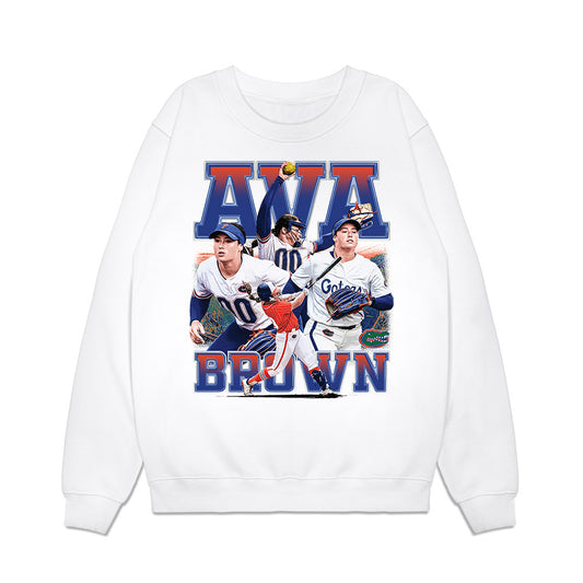 Florida - NCAA Softball : Ava Brown - Collage Premium Crewneck Sweatshirt-0