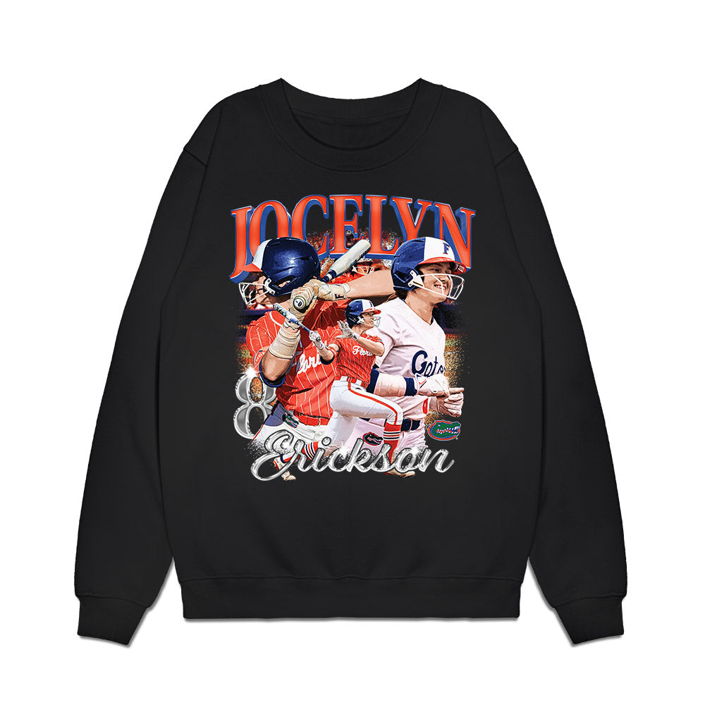 Florida - NCAA Softball : Jocelyn Erickson - Collage Premium Crewneck Sweatshirt-0