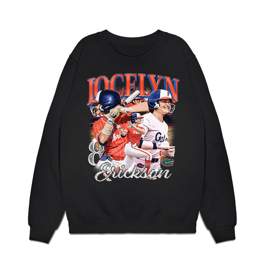 Florida - NCAA Softball : Jocelyn Erickson - Collage Premium Crewneck Sweatshirt-0