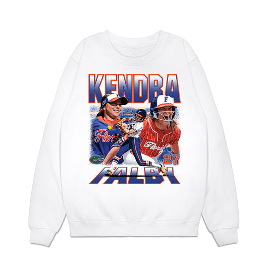 Florida - NCAA Softball : Kendra Falby - Collage Premium Crewneck Sweatshirt-0