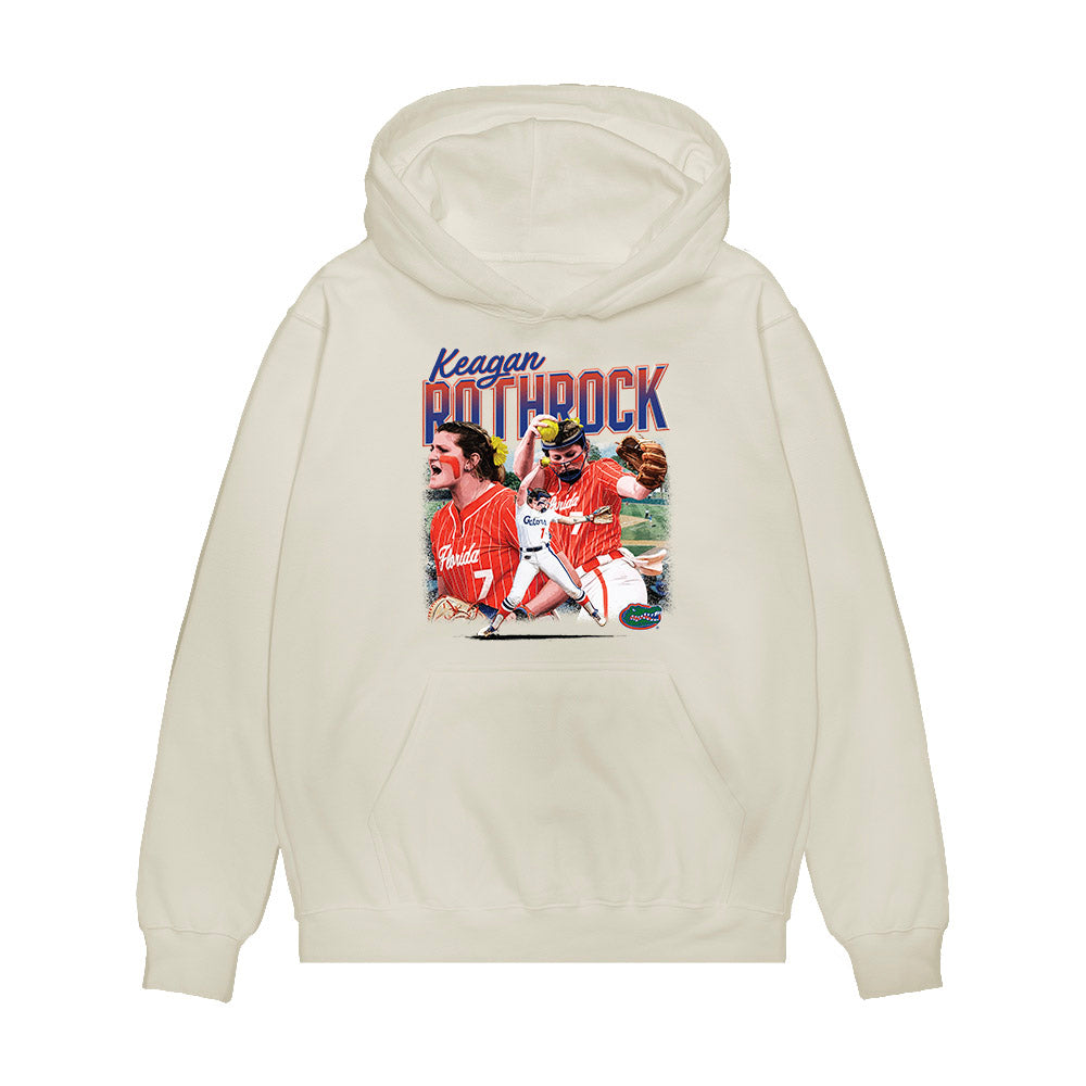 Florida - NCAA Softball : Keagan Rothrock - Premium Hooded Sweatshirt-0