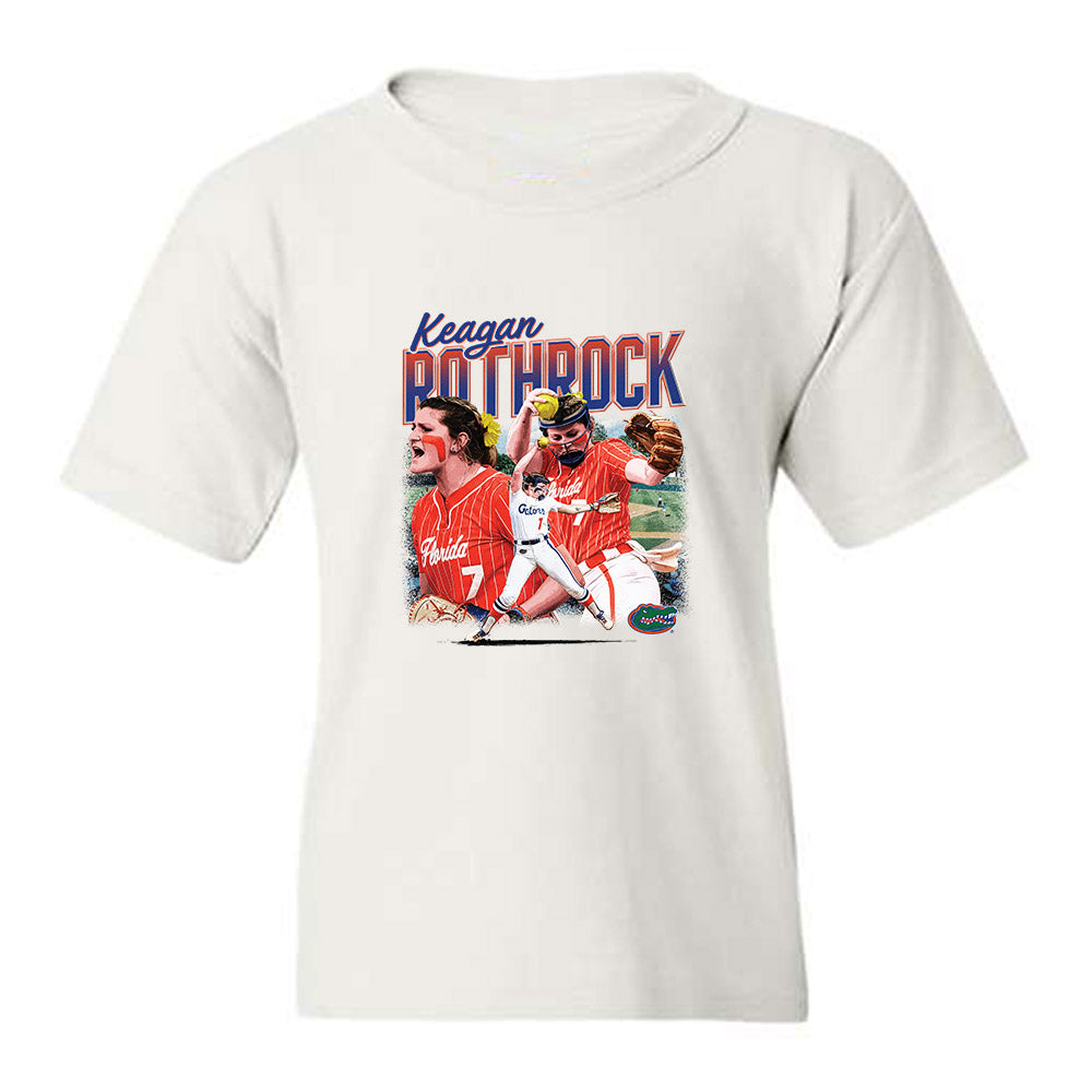 Florida - NCAA Softball : Keagan Rothrock - Youth T-Shirt-0
