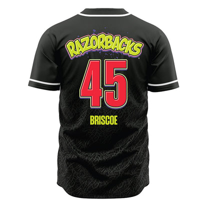 Arkansas - NCAA Baseball : Tye Briscoe - Jersey-1
