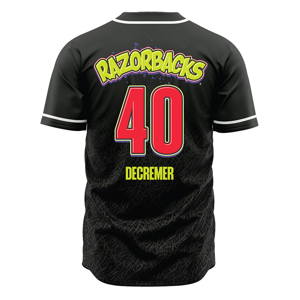 Arkansas - NCAA Baseball : James DeCremer - Jersey-1