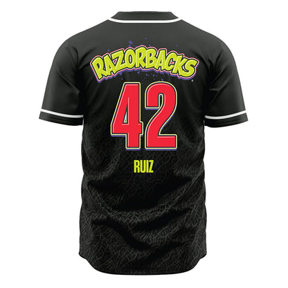 Arkansas - NCAA Baseball : Damian Ruiz - Jersey-1