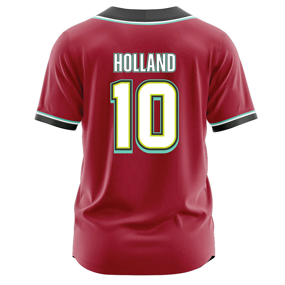 Arkansas - NCAA Baseball : Tyler Holland - Jersey-1