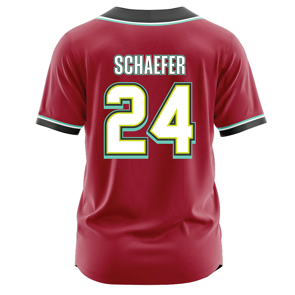 Arkansas - NCAA Baseball : Landon Schaefer - Jersey-1