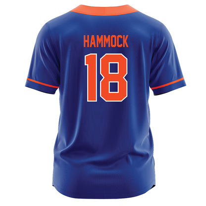 Florida - NCAA Softball : Kara Hammock - Blue Jersey-1