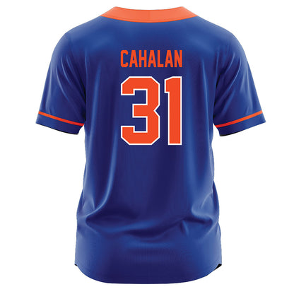 Florida - NCAA Softball : Kenleigh Cahalan - Blue Jersey-1