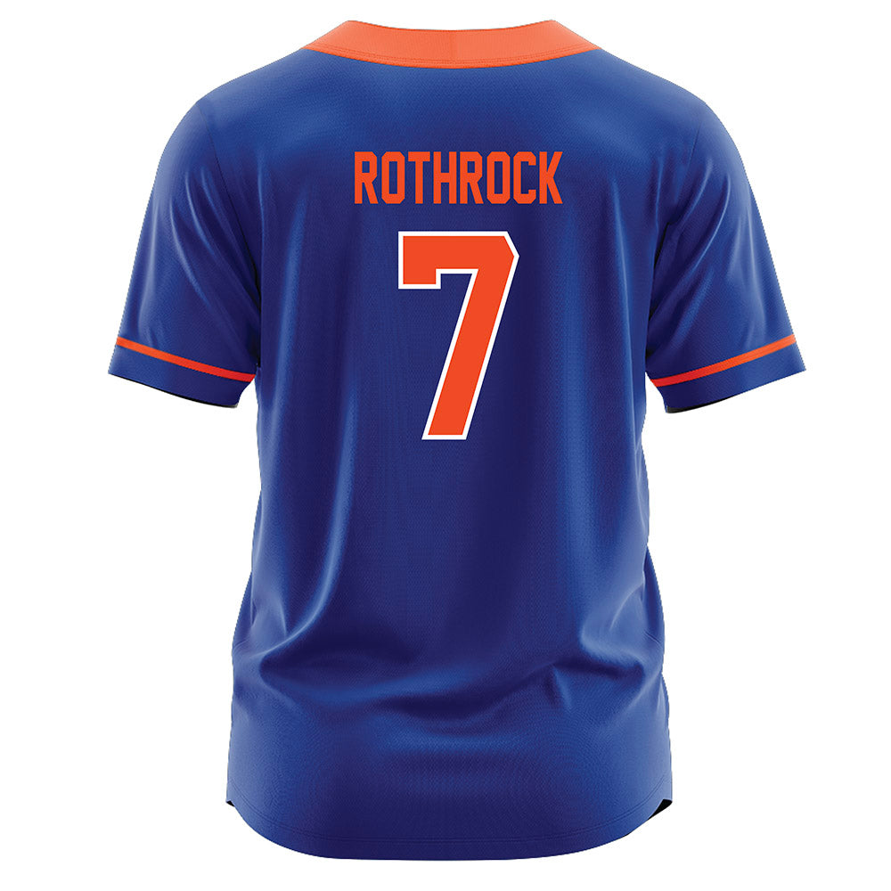Florida - NCAA Softball : Keagan Rothrock - Blue Jersey-1