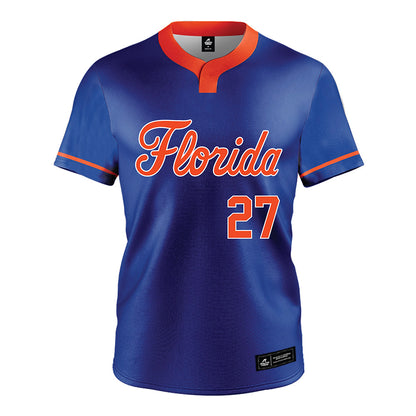 Florida - NCAA Softball : Kendra Falby - Blue Jersey-0