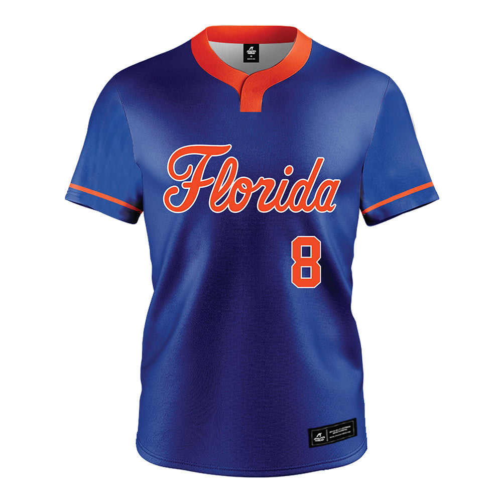 Florida - NCAA Softball : Jocelyn Erickson - Blue Jersey-0