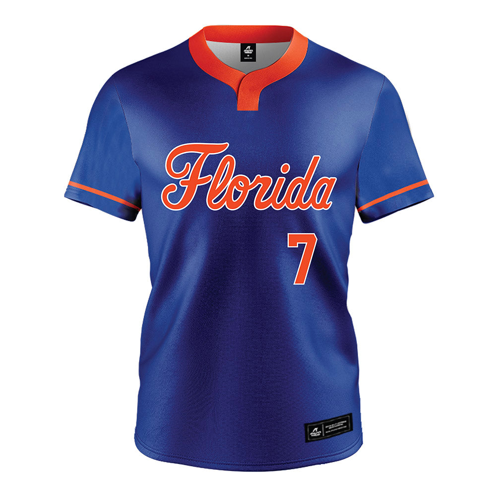 Florida - NCAA Softball : Keagan Rothrock - Blue Jersey-0