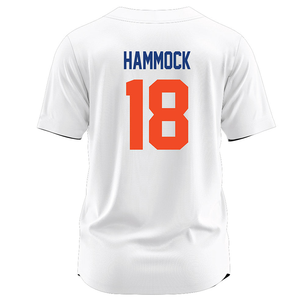 Florida - NCAA Softball : Kara Hammock - White Jersey-1