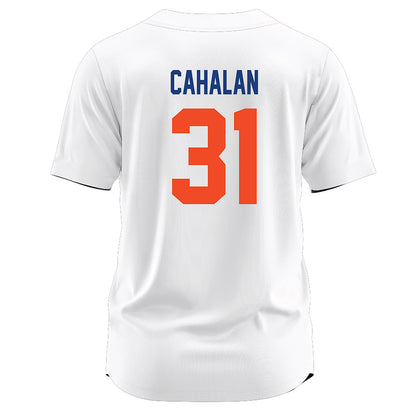 Florida - NCAA Softball : Kenleigh Cahalan - White Jersey-1