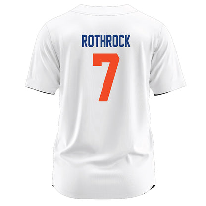 Florida - NCAA Softball : Keagan Rothrock - White Jersey-1