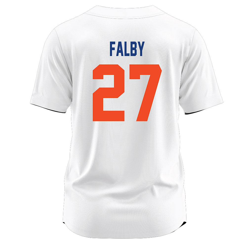 Florida - NCAA Softball : Kendra Falby - White Jersey-1