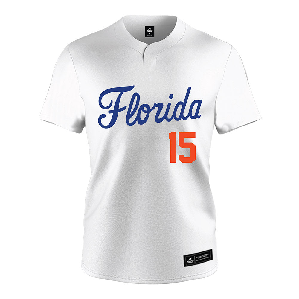 Florida - NCAA Softball : Reagan Walsh - White Jersey-0
