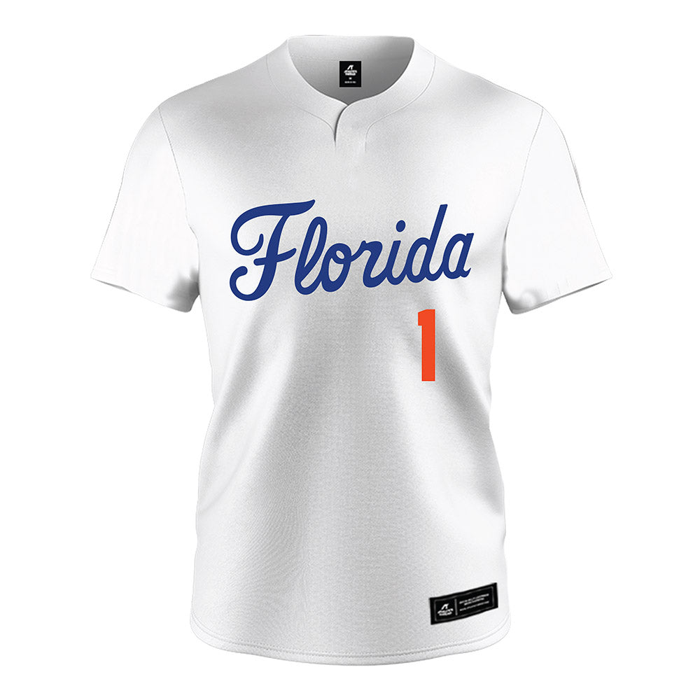 Florida - NCAA Softball : Hannah Adams - White Jersey-0