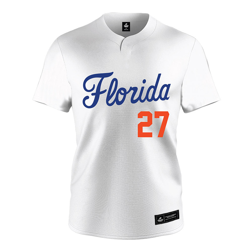 Florida - NCAA Softball : Kendra Falby - White Jersey-0