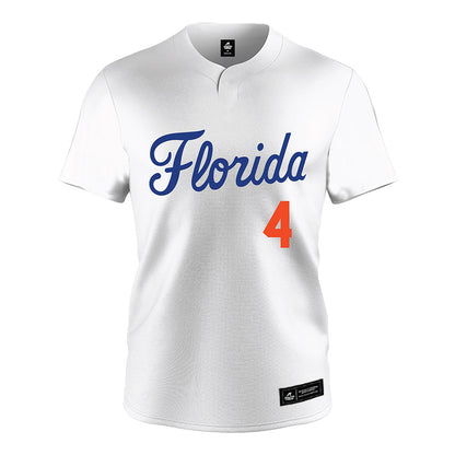 Florida - NCAA Softball : Rylee Holtorf - White Jersey-0