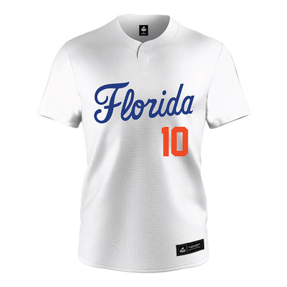 Florida - NCAA Softball : Gabrielle Comia - White Jersey-0