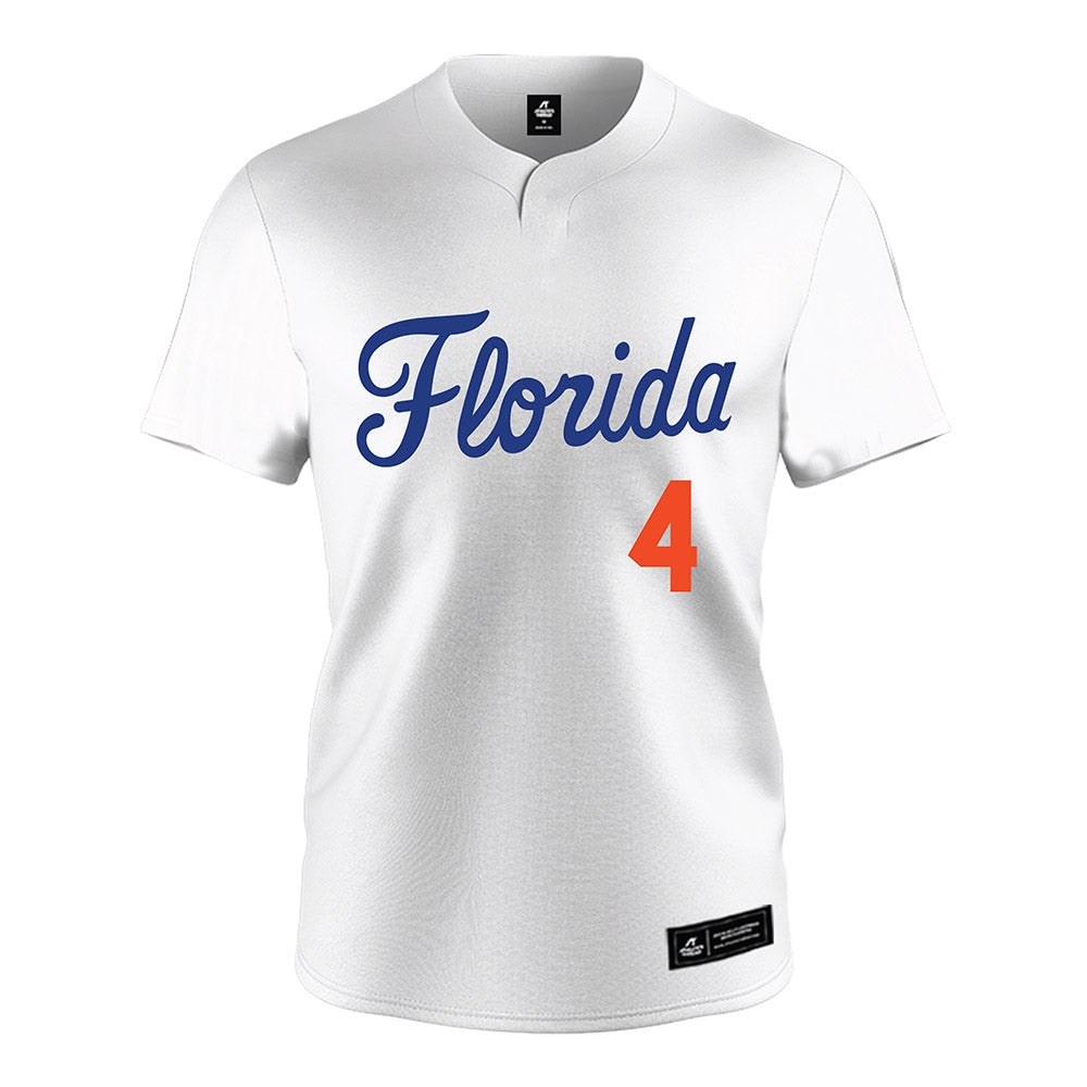 Florida - NCAA Softball : Kalie Matsuno - White Jersey-0
