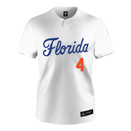 Florida - NCAA Softball : Kalie Matsuno - White Jersey-0