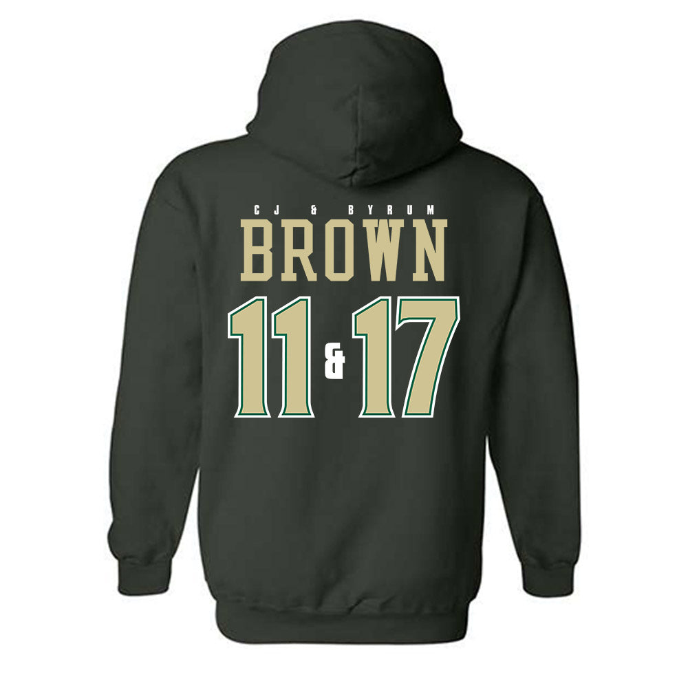 USF - NCAA Football : Byrum Brown - CJ Brown x Byrum Brown Classic Shersey Hooded Sweatshirt-1