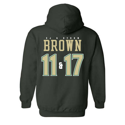 USF - NCAA Football : Byrum Brown - CJ Brown x Byrum Brown Classic Shersey Hooded Sweatshirt-1