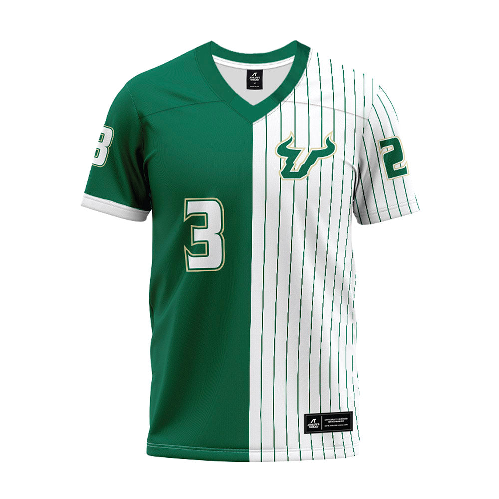 USF - NCAA Baseball : Bryce Archie - Green Premium Football Jersey-0
