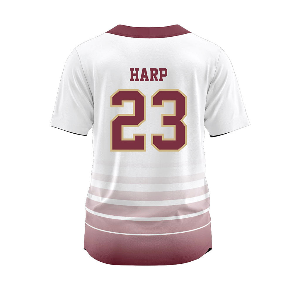 FSU - NCAA Softball : Kennedy Harp - White Jersey-1