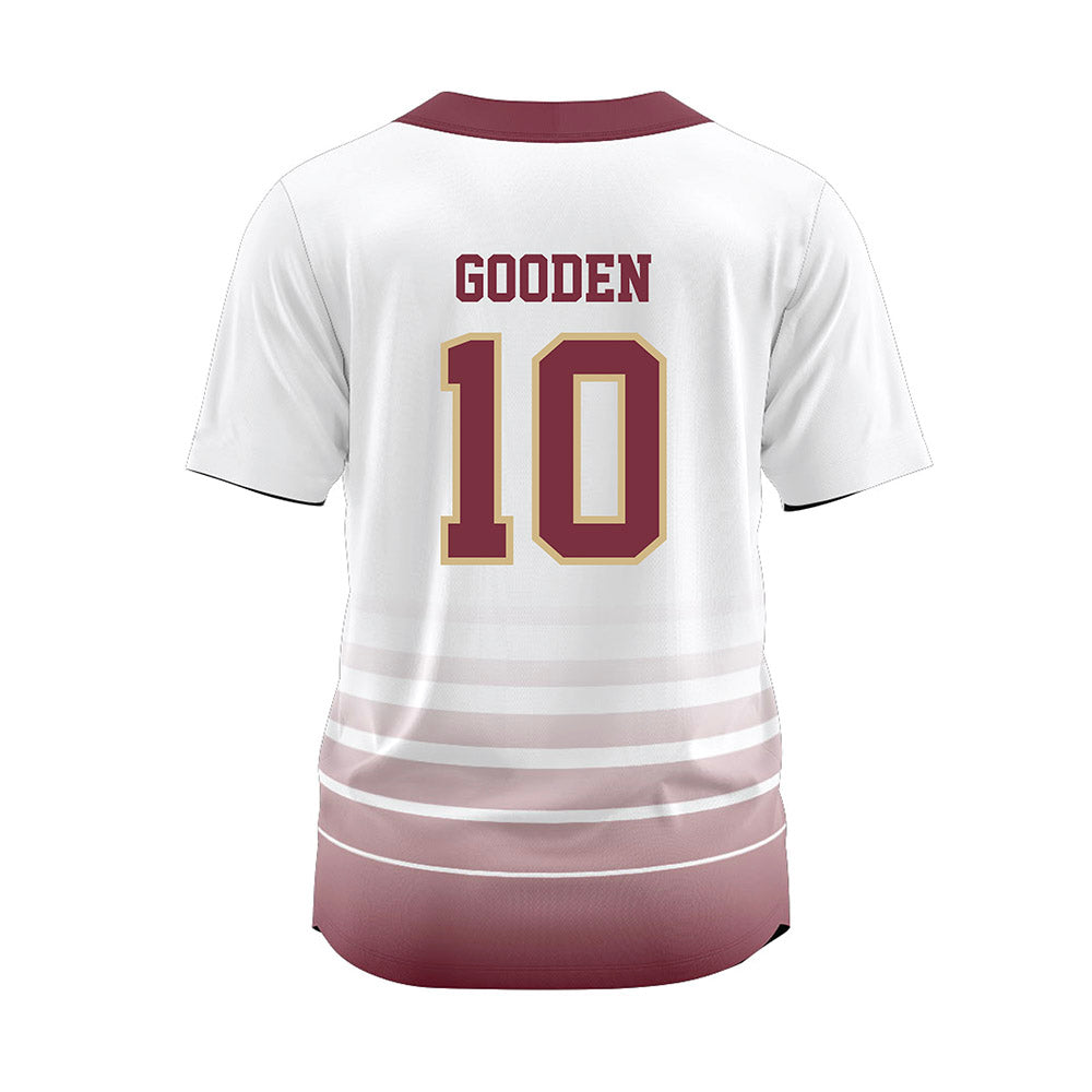 FSU - NCAA Softball : Mimi Gooden - White Jersey-1