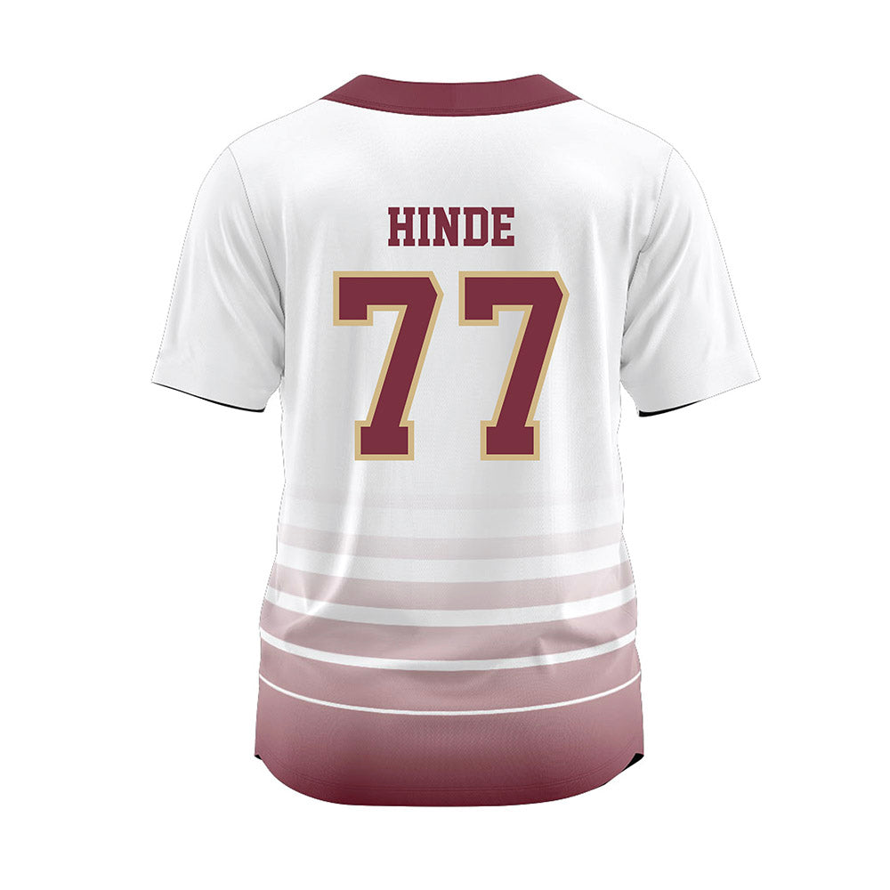 FSU - NCAA Softball : Anna Hinde - White Jersey-1