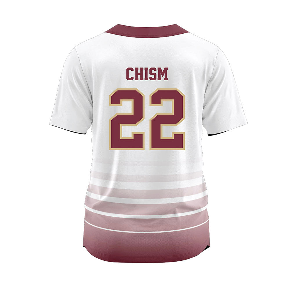 FSU - NCAA Softball : Harlie Chism - White Jersey-1
