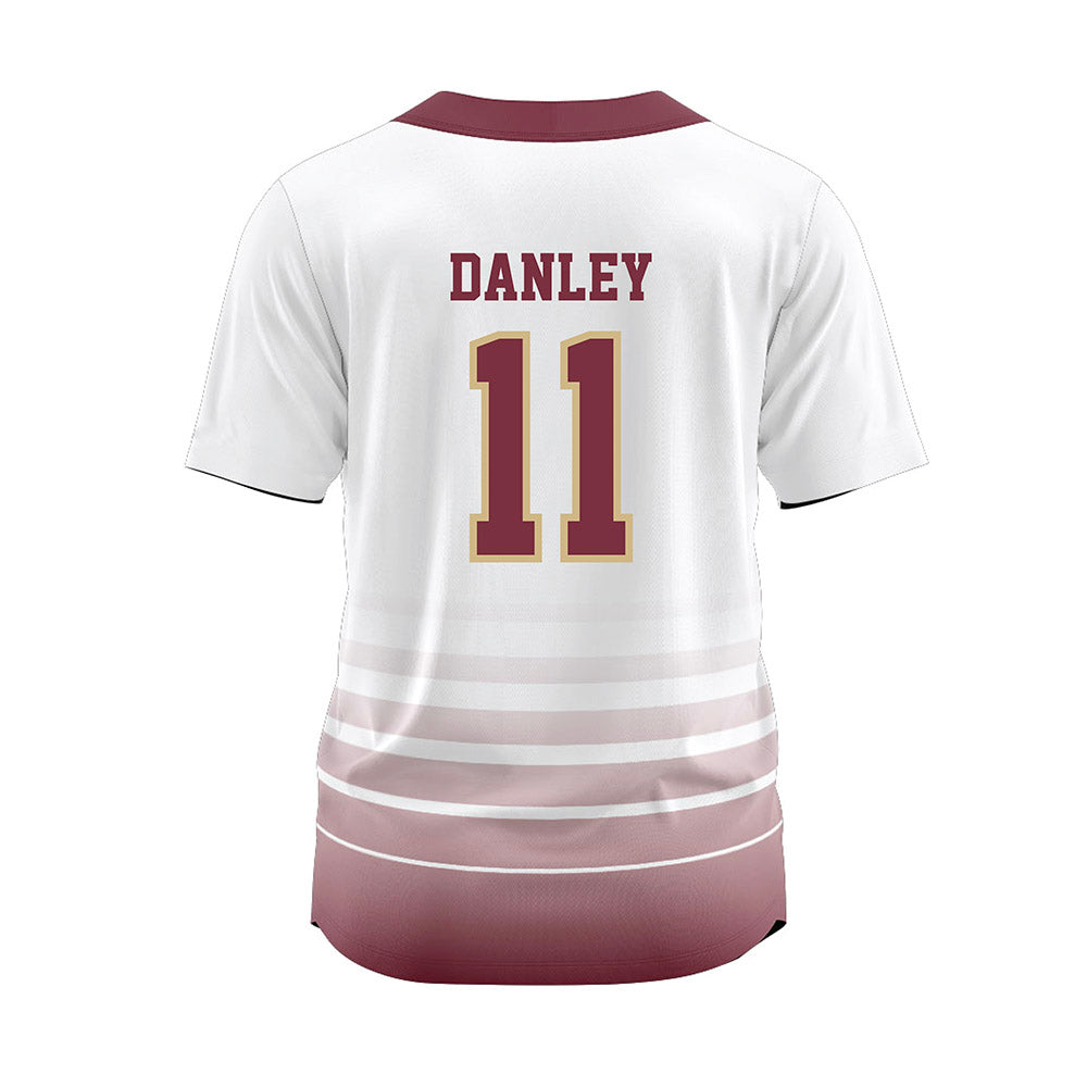 FSU - NCAA Softball : Ashtyn Danley - White Jersey-1