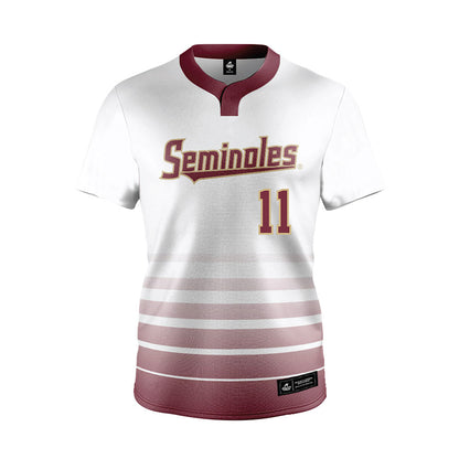 FSU - NCAA Softball : Ashtyn Danley - White Jersey-0