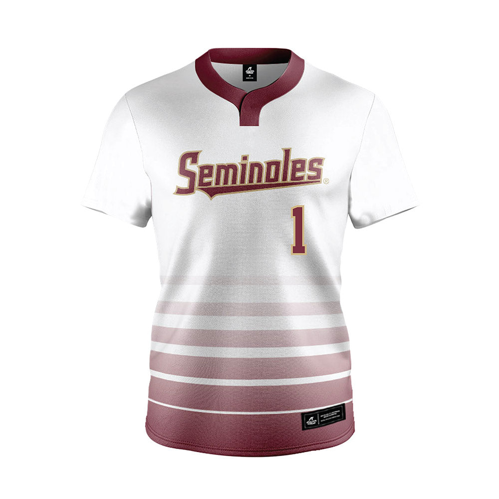 FSU - NCAA Softball : Hayley Griggs - White Jersey-0